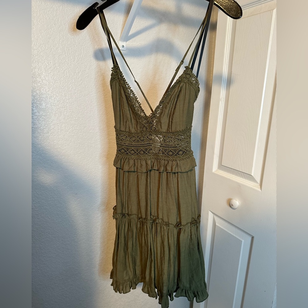 NWT Olive Green B.Darlin Dress